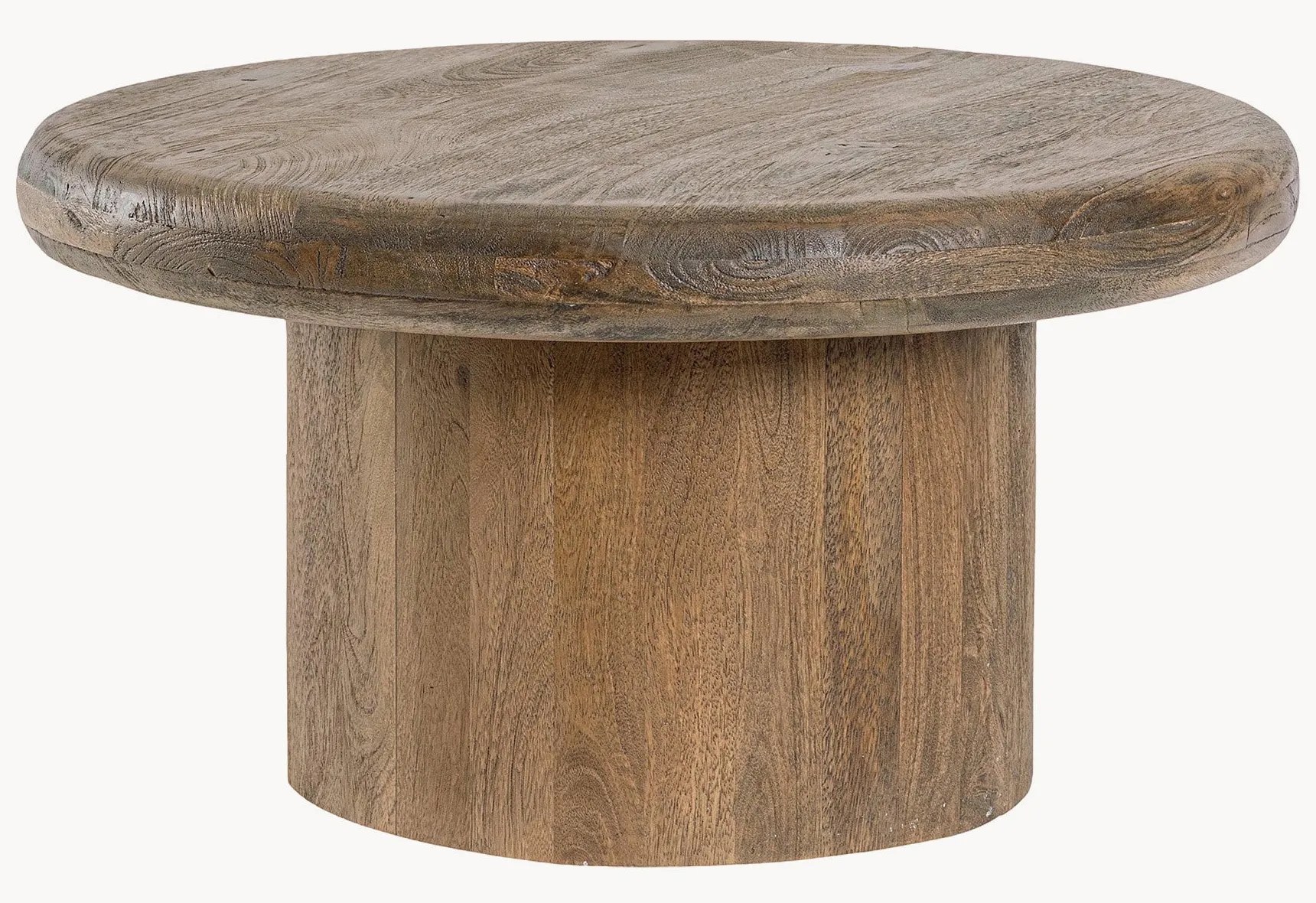 Okrúhly konferenčný stolík z mangového dreva Lopez