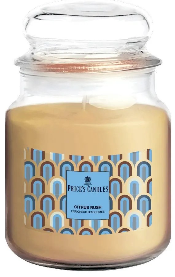 Price´s Price's MIDI vonná svíčka ve skle Citrus Rush - hoření 80h