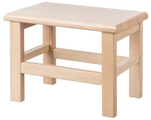 ČistéDrevo Drevená hranatá stolička