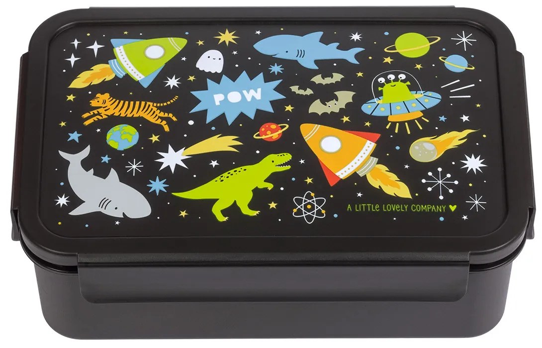 A Little Lovely Company - škatuľka na desiatu - vesmír