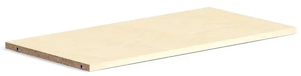 Polica pre knižnicu QBUS, 760x378 mm, 1 ks, breza