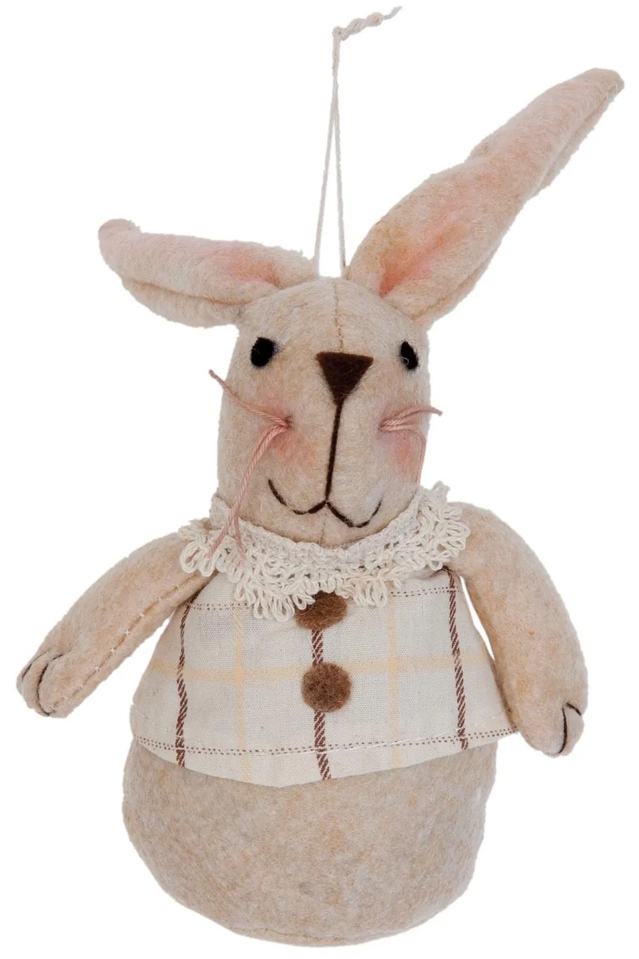 Závesná textilné dekorácie králiček - 8 * 5 * 12 cm Závesná textilné dekorácie králiček - 8 * 5 * 12 cm