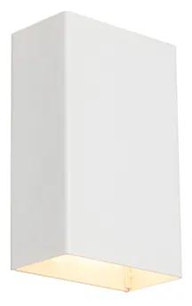 Moderná nástenná lampa biela - Otan S