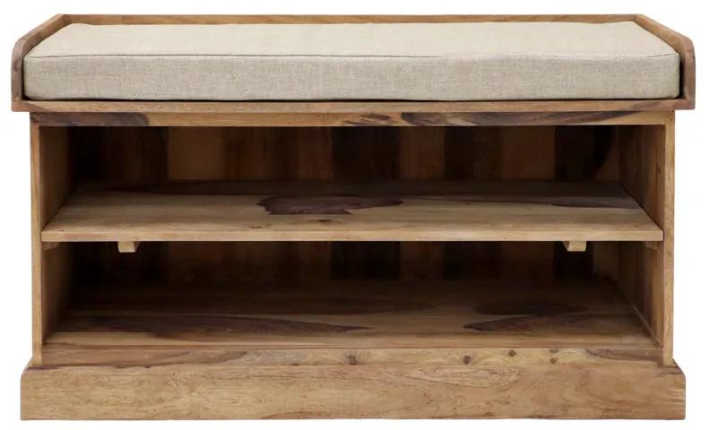 Botník 105x60x40 Rami indický masív palisander Natural