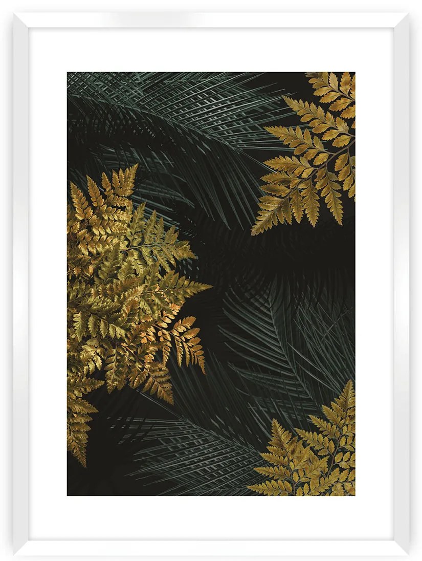 Plagát Golden Leaves II