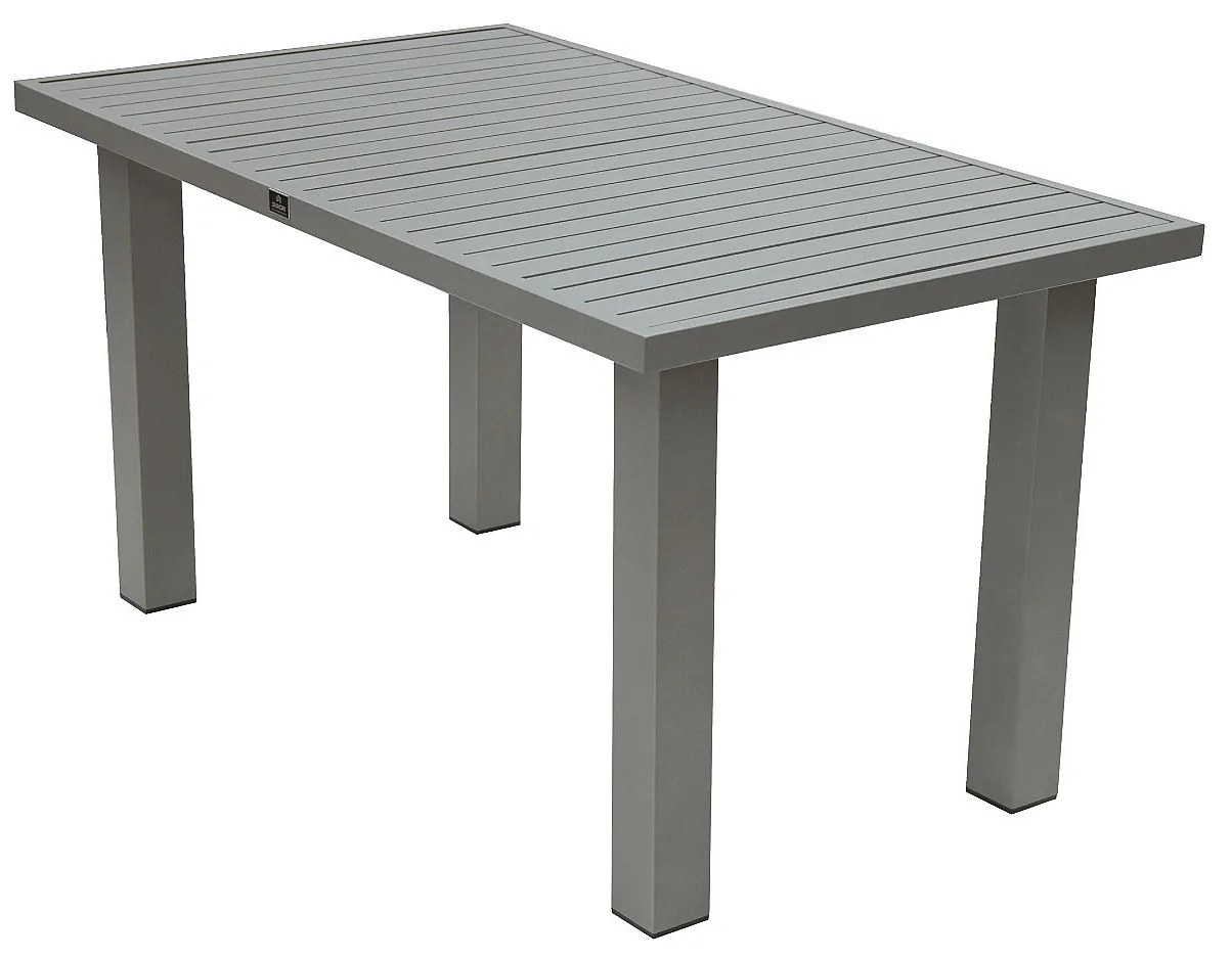 Deokork Hliníkový stôl výškovo nastaviteľný 140x80 cm TITANIUM (2v1)