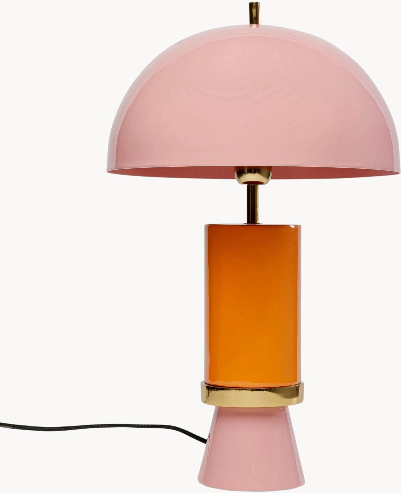 Veľká ručne vyrobená stolová lampa Josy