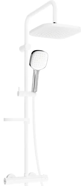 Mexen KX33 sprchový set s termostatickou batériou Kai, chrómová/biela, 771503391-21