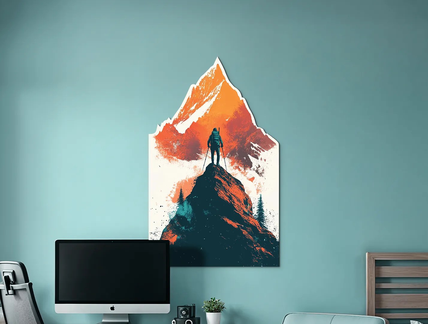drevko | Obraz Na vrchole 62 x 385 cm