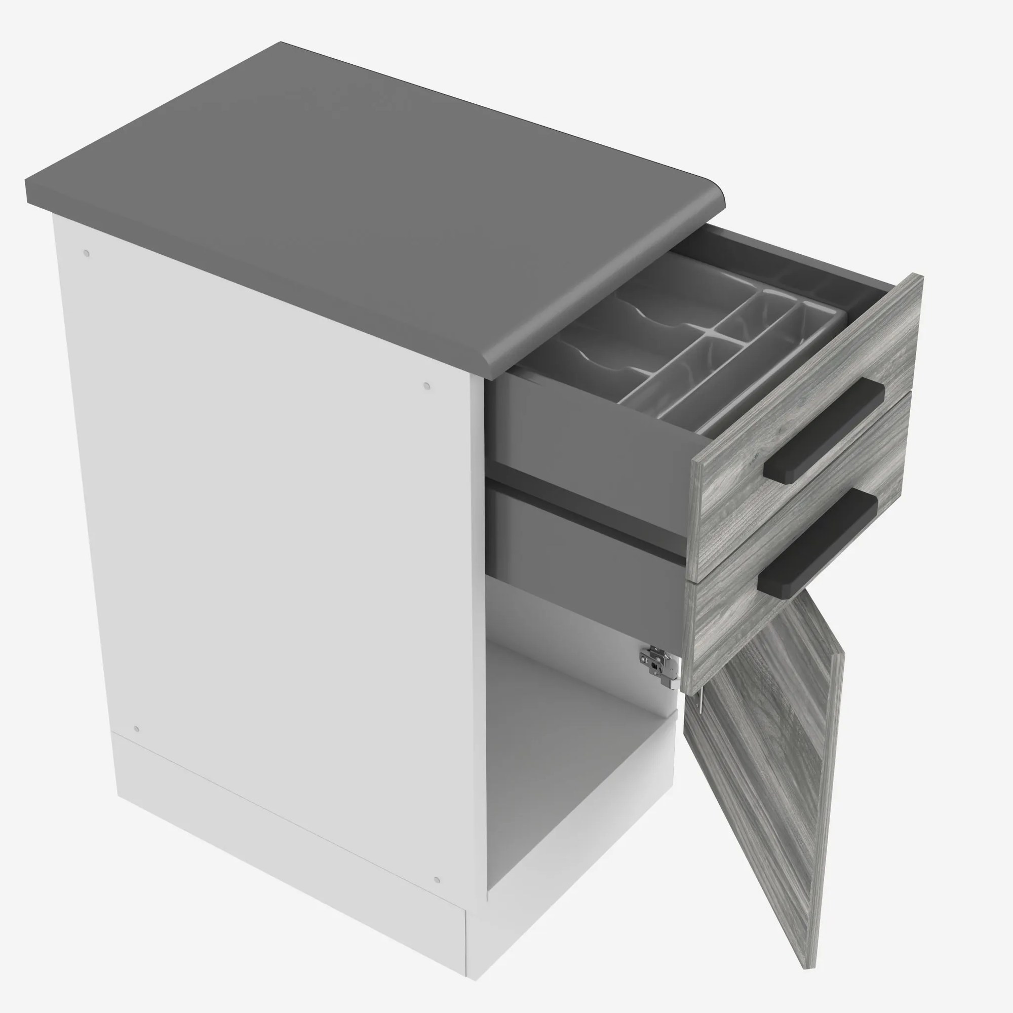 Kuchynská skrinka spodná 40 cm šuflíky TOR SDSZ40WS/0/WT/GW1/B/B1/PP