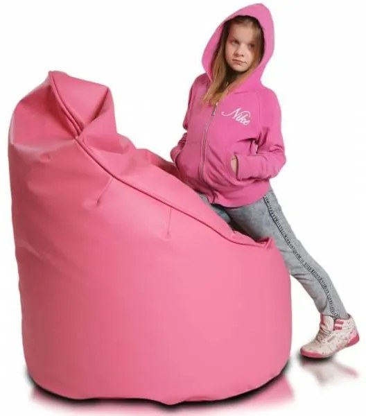 Sedací vak INTERMEDIC Lider ekokoža Farba: E05 - Ružová(ekokoža)