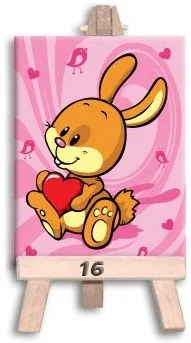 Detský obrázok MAX - ZAJÍČEK vzor 16