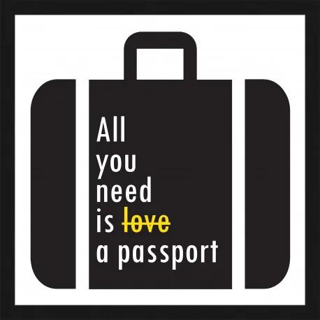 Rámovaný obraz Nordic Style 30x30 FAP549