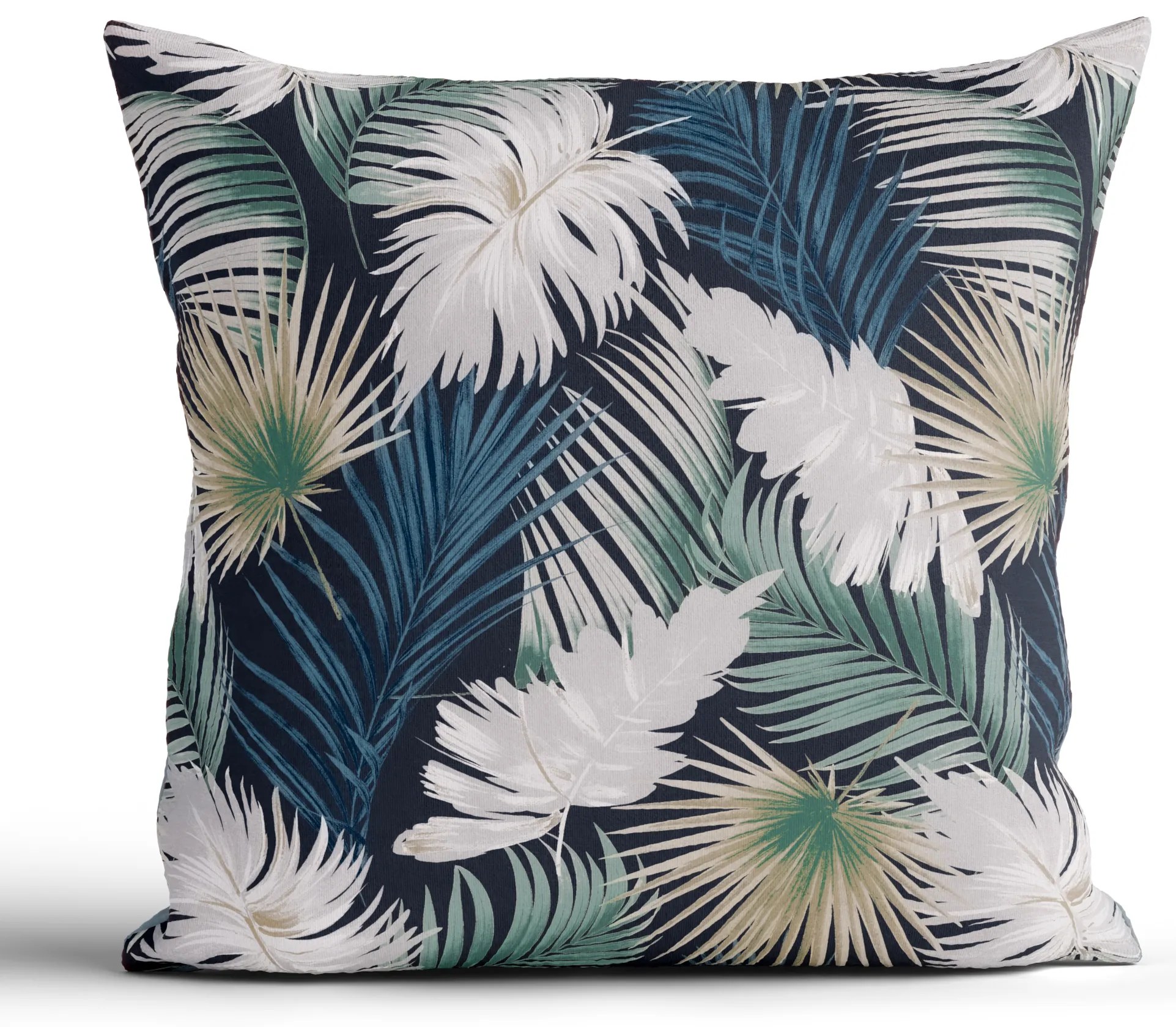 Bavlnená obliečka na vankúš Renforcé 40 × 40 cm - Taisa zelená/modrá