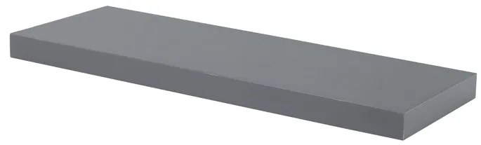 BONTEC Polička, mdf, čierna, P-001 BK Farba: Šedá
