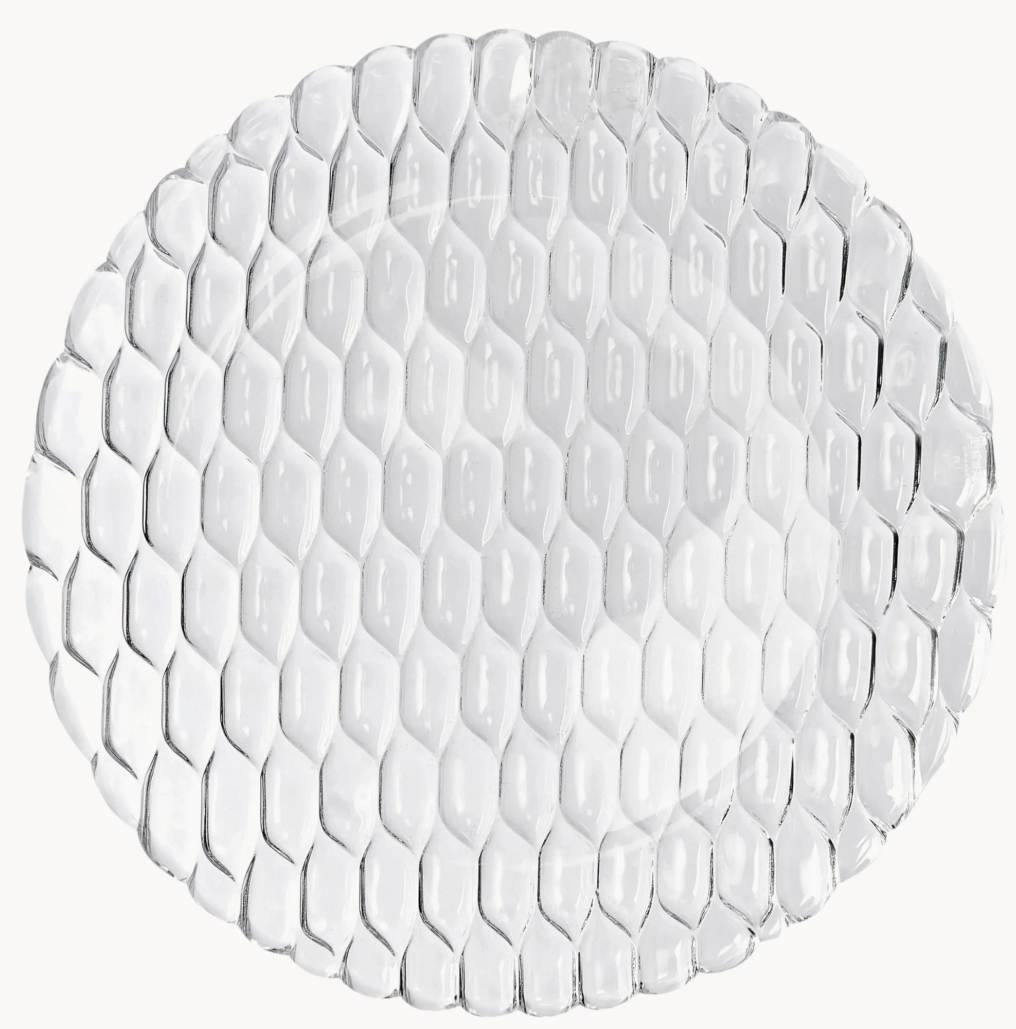 Plytké taniere so štruktúrovaným vzorom Jellies, 4 ks