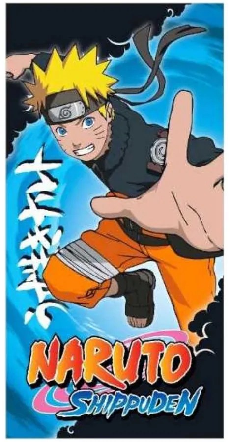 Bavlnená plážová osuška Naruto: Shippuden - 100% bavlna - 70 x 140 cm