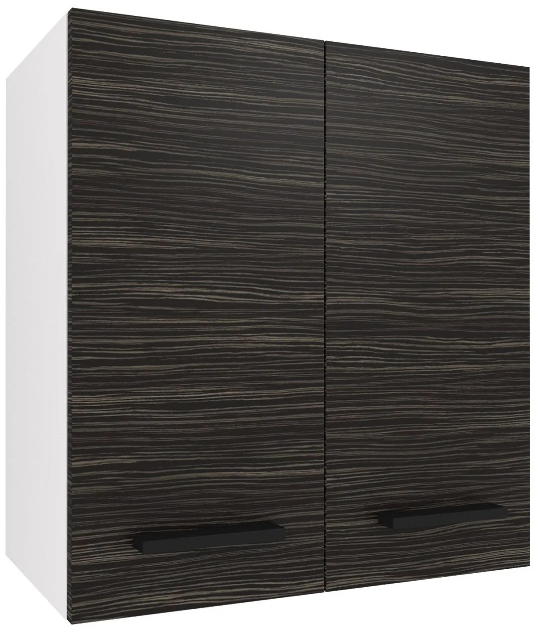 Kuchynská skrinka Belini horná 60 cm eben kráľovský TOR SG2-60/2/WT/HK/0/B1