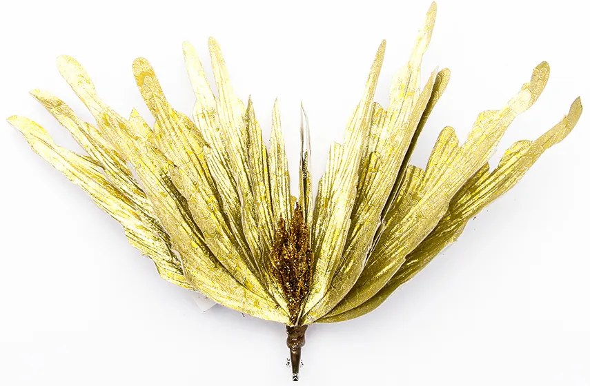 DECOLED Umelý kvet zlatý, 29 cm