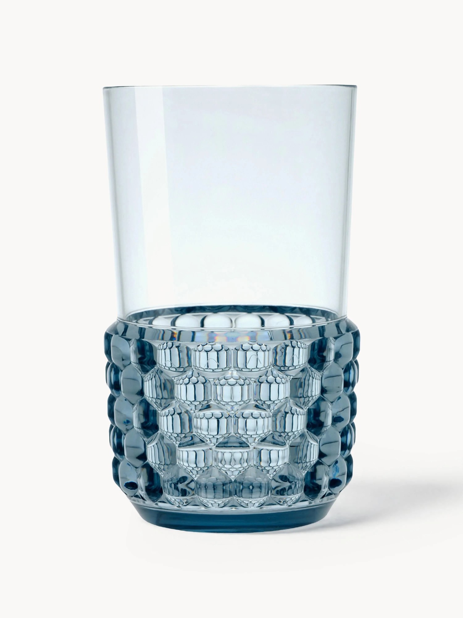 Poháre na vodu so štruktúrovaným vzorom Jellies (4 ks)