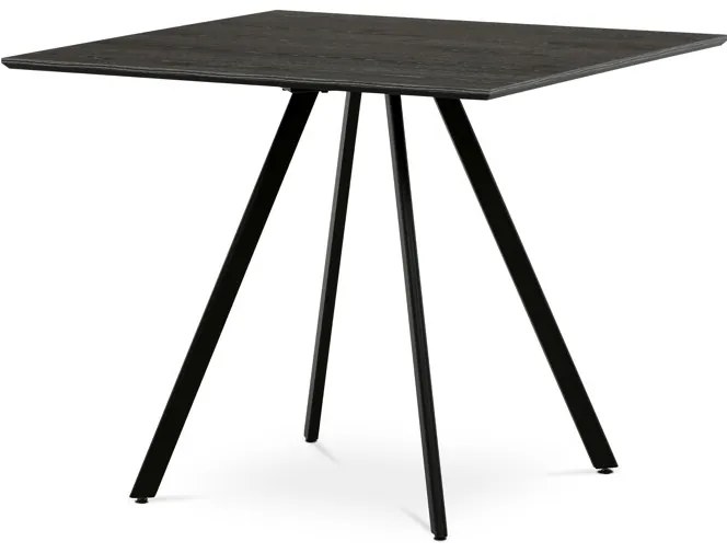 Autronic BONTEC Jedálenský stôl 90x90cm, lamino, sivý dub, HT-R5190 GREY Farba: Šedá