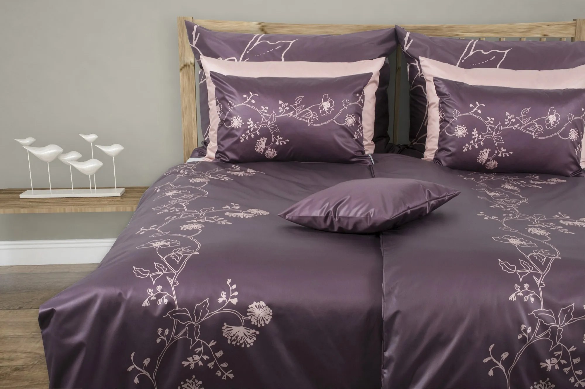 Saténové obliečky Floriana 140x200 cm