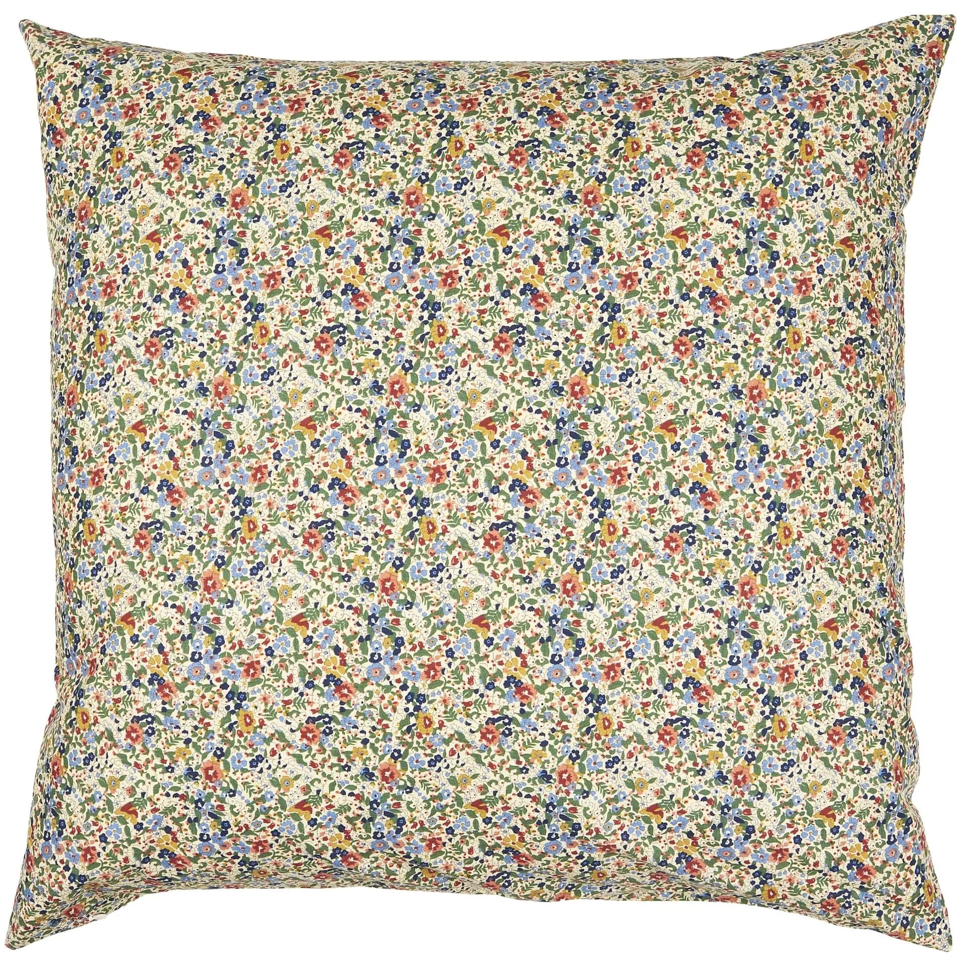 Ib Laursen Bavlnený poťah na vankúš Flowers Mix 60 x 60 cm