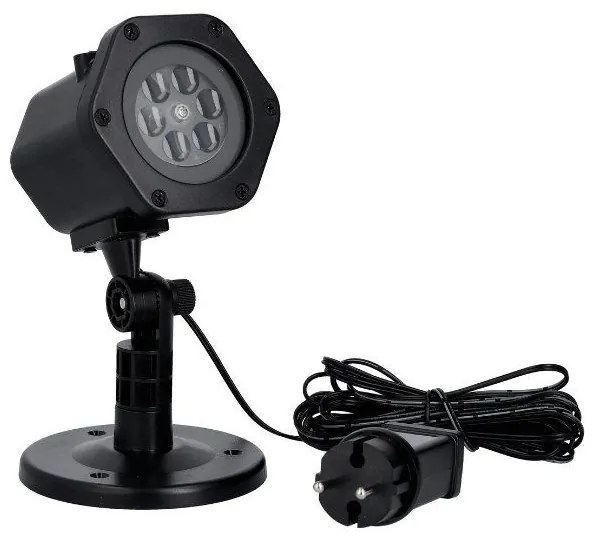 Tesla LED nočný projektor, 4 W, sieťové napájanie