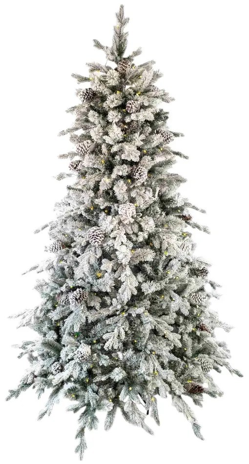 Umelý vianočný stromček 3D Smrek Polárny 210cm 550LED