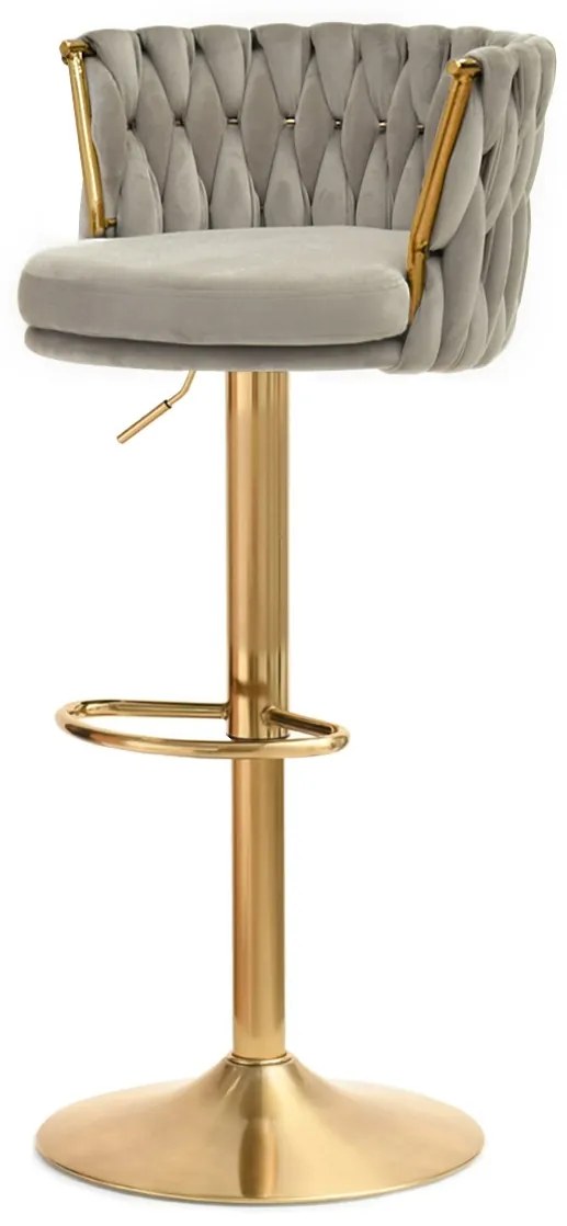 Stolička Adel (béžová + zlatá). Akcia -22%. Vlastná spoľahlivá doprava až k Vám domov. 1110639
