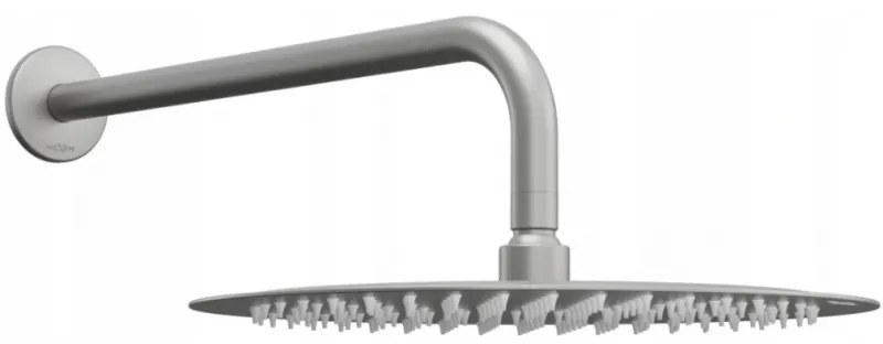 Mexen Slim dažďová hlavica 25 cm so sprchovým ramenom 40cm, grafitová, 79225211-66