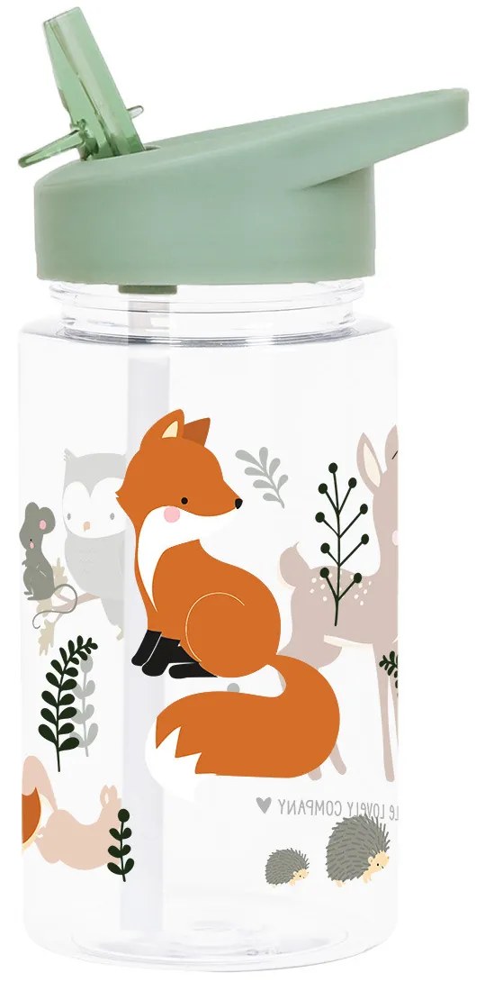 A Little Lovely Company - fľaša na pitie - kamaráti z lesa