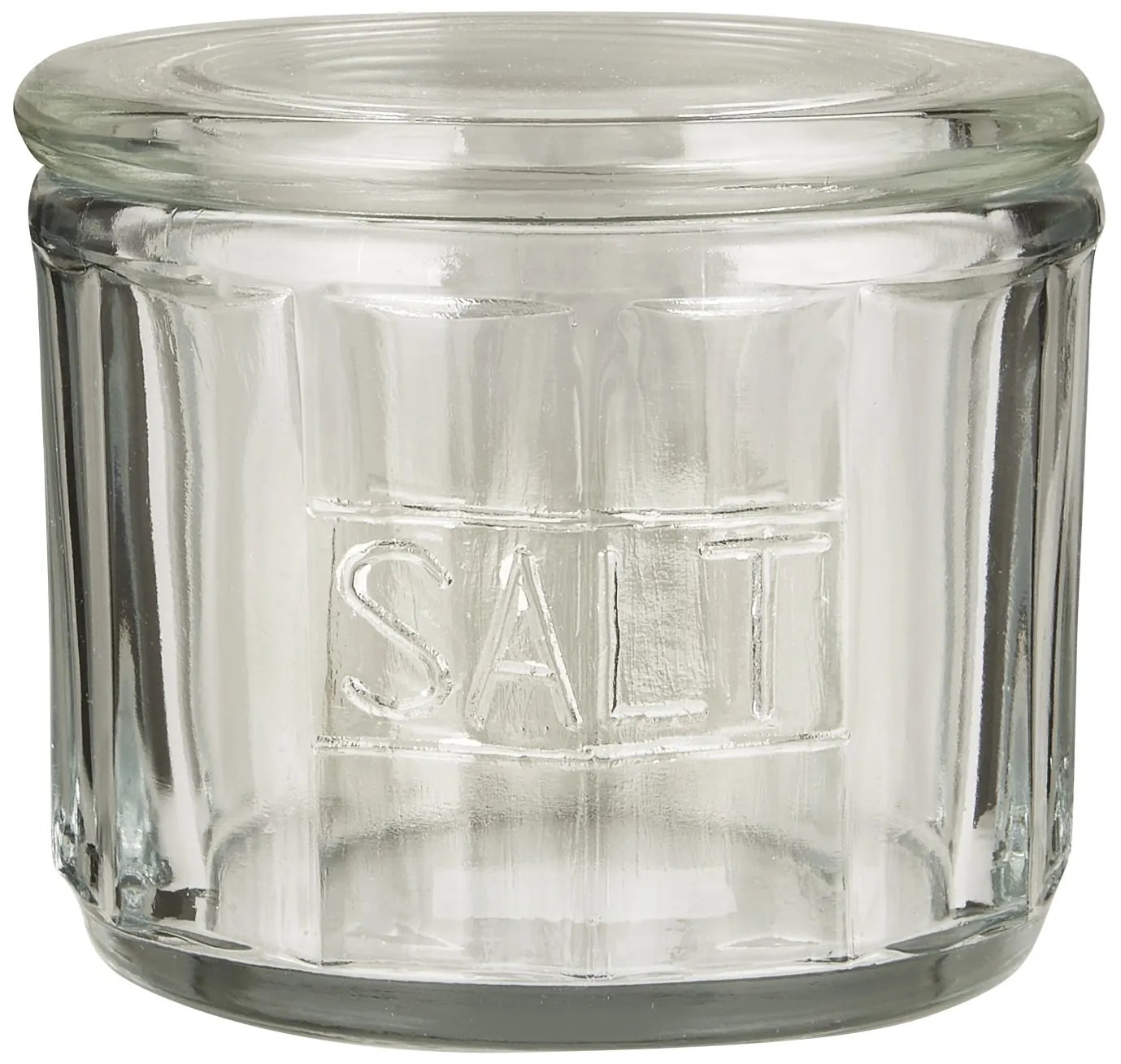 Ib Laursen Sklenená dóza na soľ Clear Glass