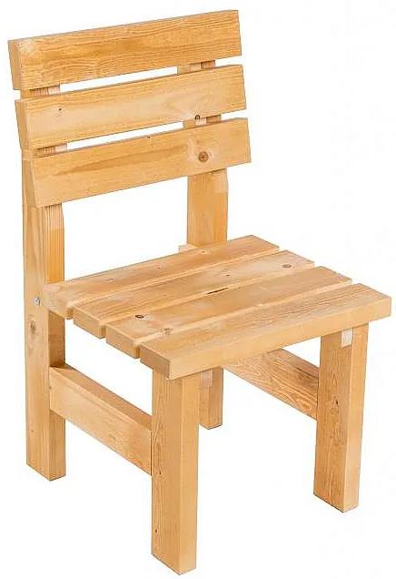 DEOKORK Masívne drevené záhradne kreslo TEA 01 hrúbka 38 mm