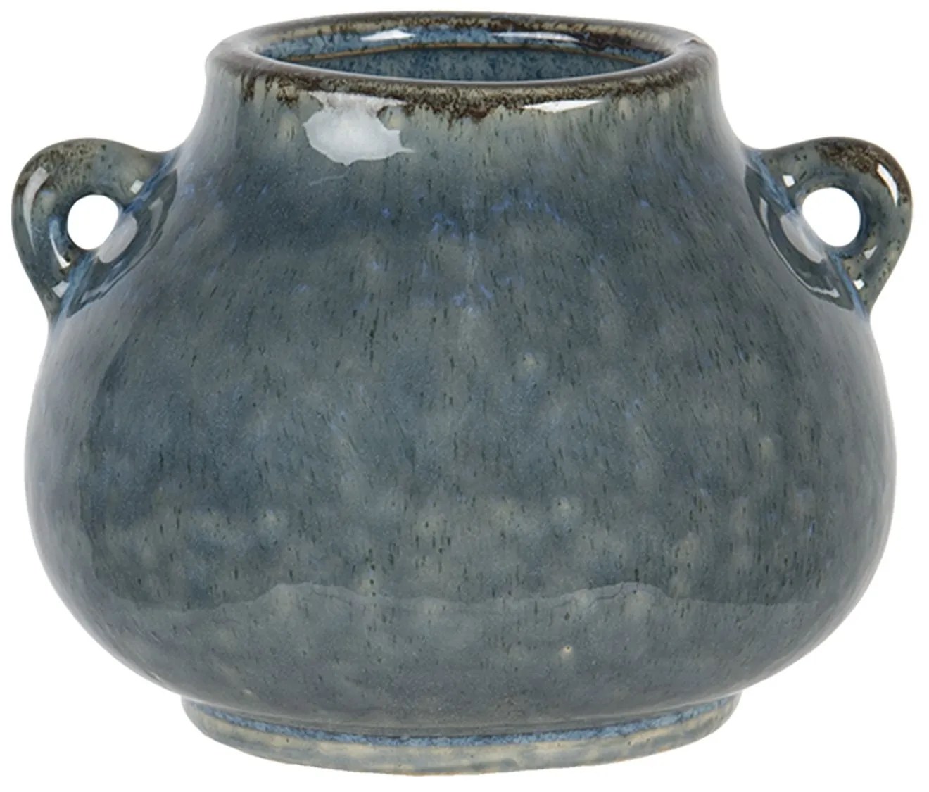 Modro zelený obal Flora s ušami - 17 * 16 * 13 cm Modro zelený obal Flora s ušami - 17 * 16 * 13 cm