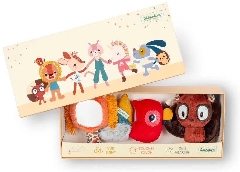 Lilliputiens - senzorická súprava - lev Jack