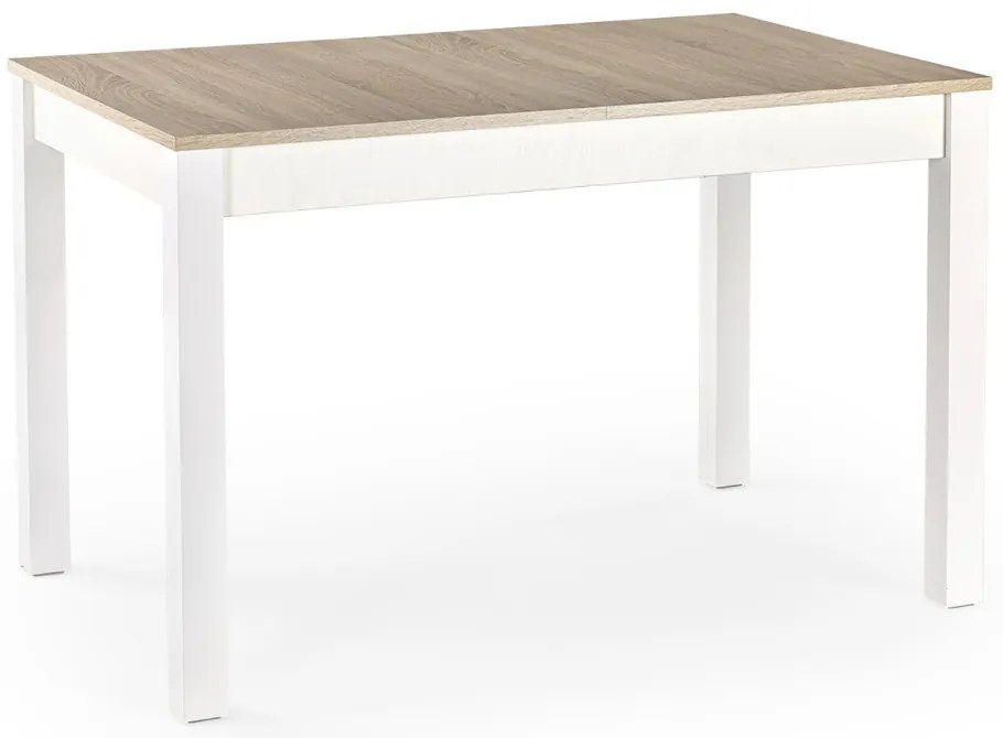 Jedálenský stôl Maurycy, dub sonoma / biela