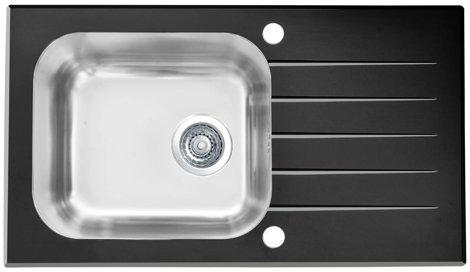 ALVEUS CZ ALTONE 20 černá- sklo 780x435 mm - F