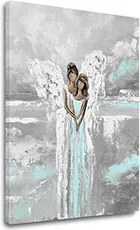 Anjelské obrazy na plátne Nebeské objatie