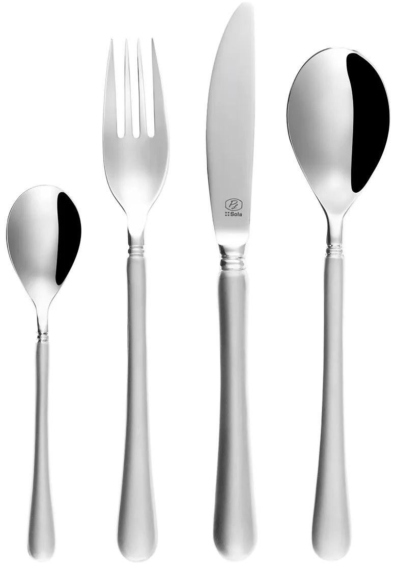 Príborový set 24 ks – Kreta Quarz Platinum Line - 113264