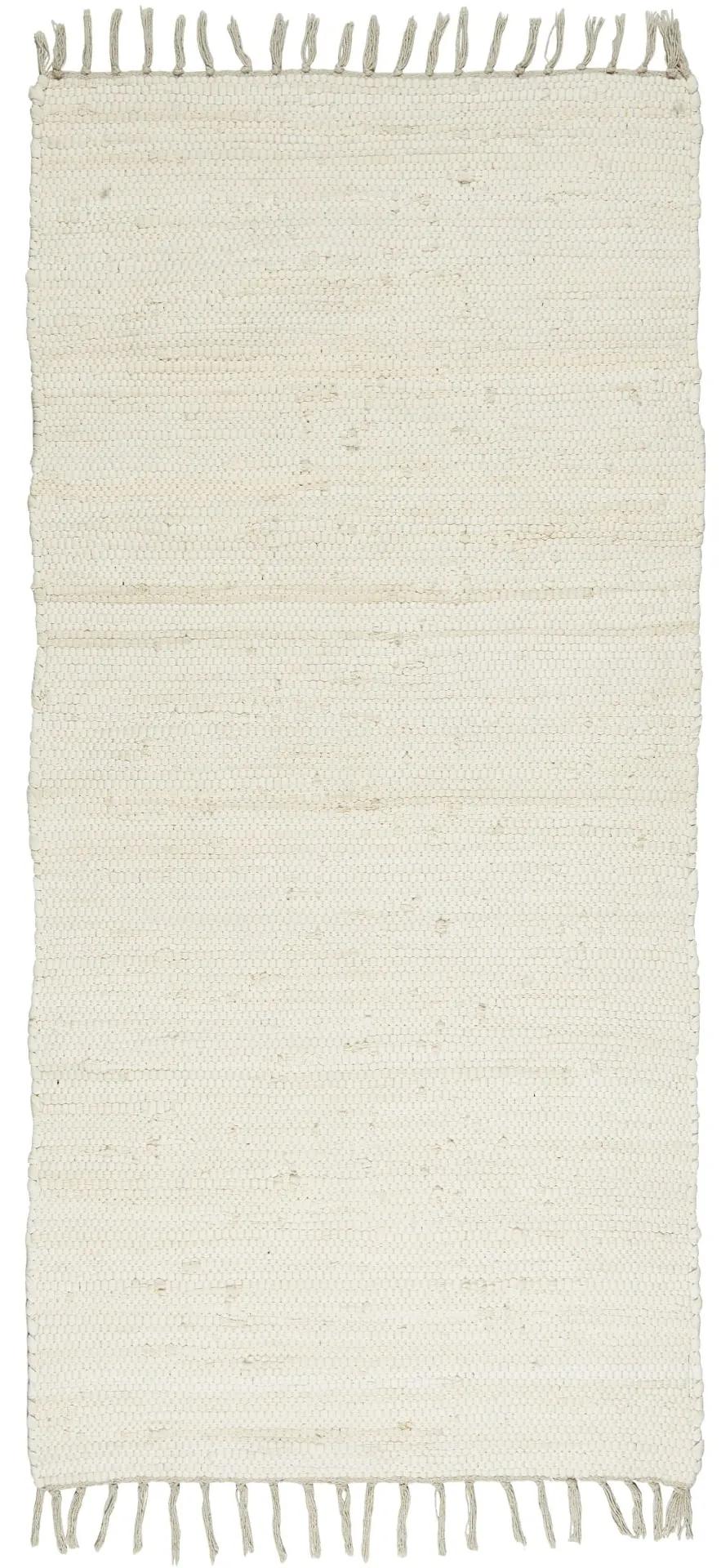 Ib Laursen Bavlnený behúň na podlahu Cream 120 × 60 cm