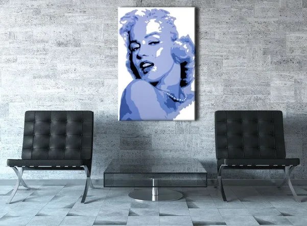 Ručne maľovaný POP Art obraz Marilyn Monroe mon