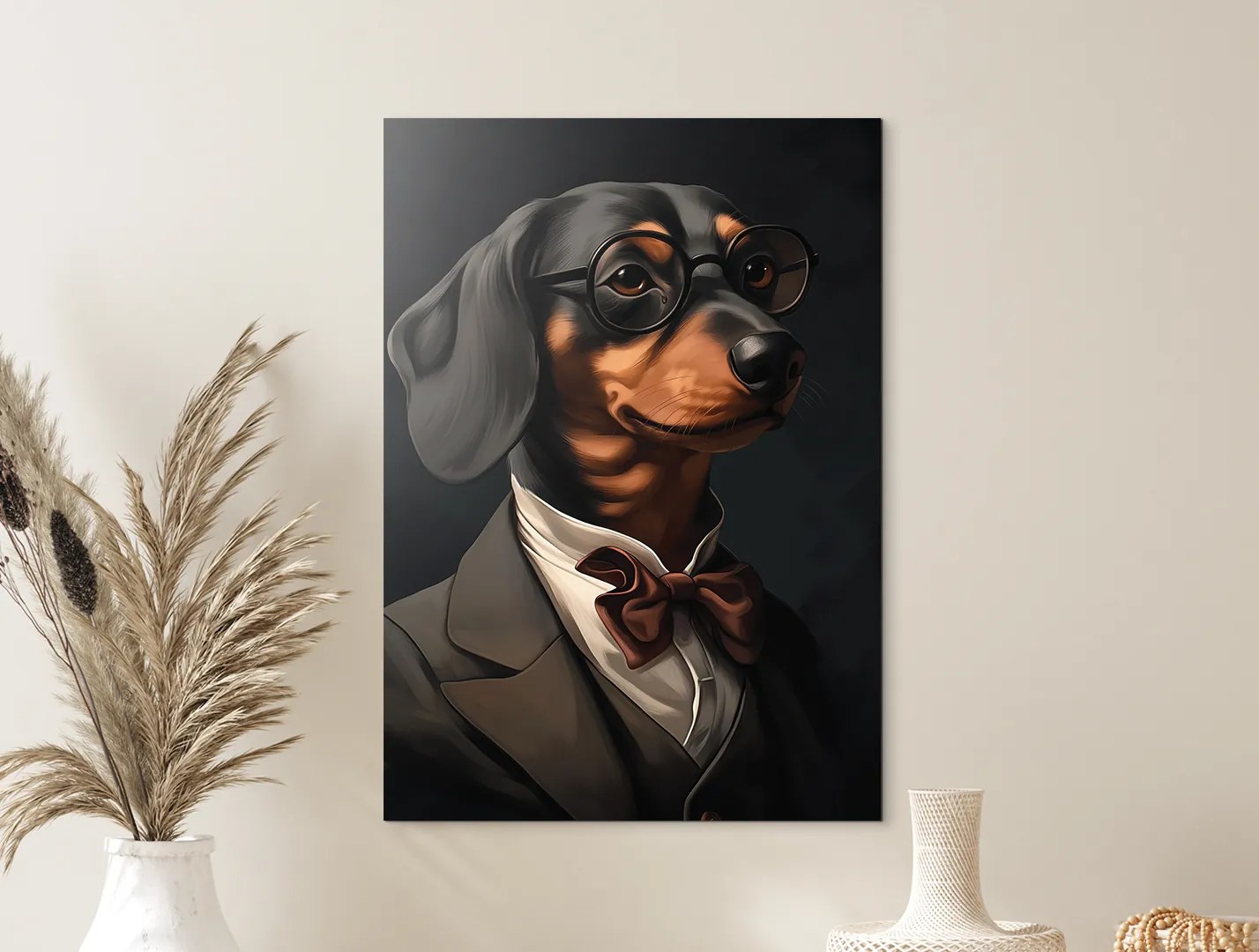 drevko | Obraz na stenu Profesor jazvečík