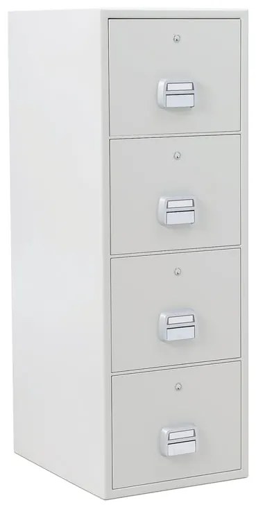 Ohňovzdorná kartotéka SHELL, 3 zásuvky, mechanický zámok