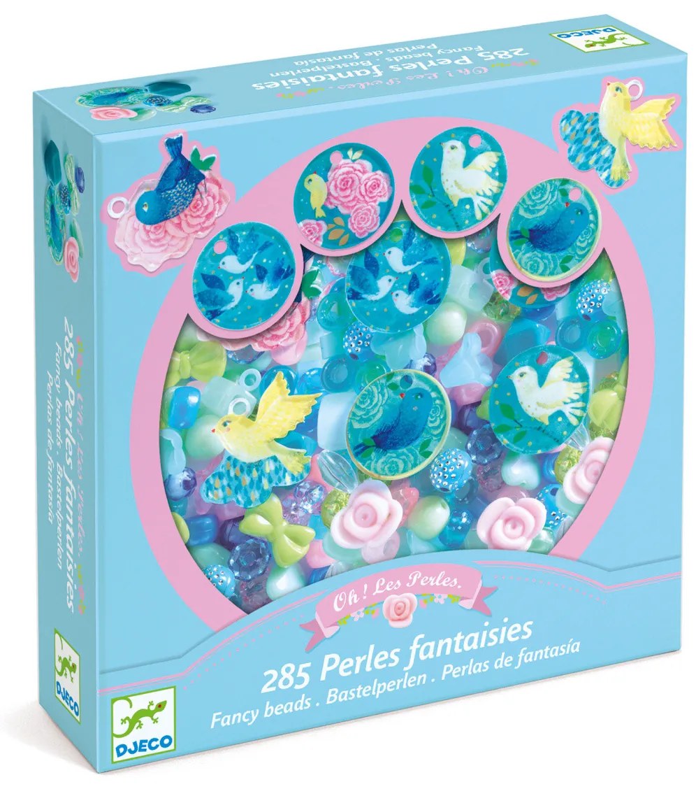 Koráliky a prívesky - vtáky