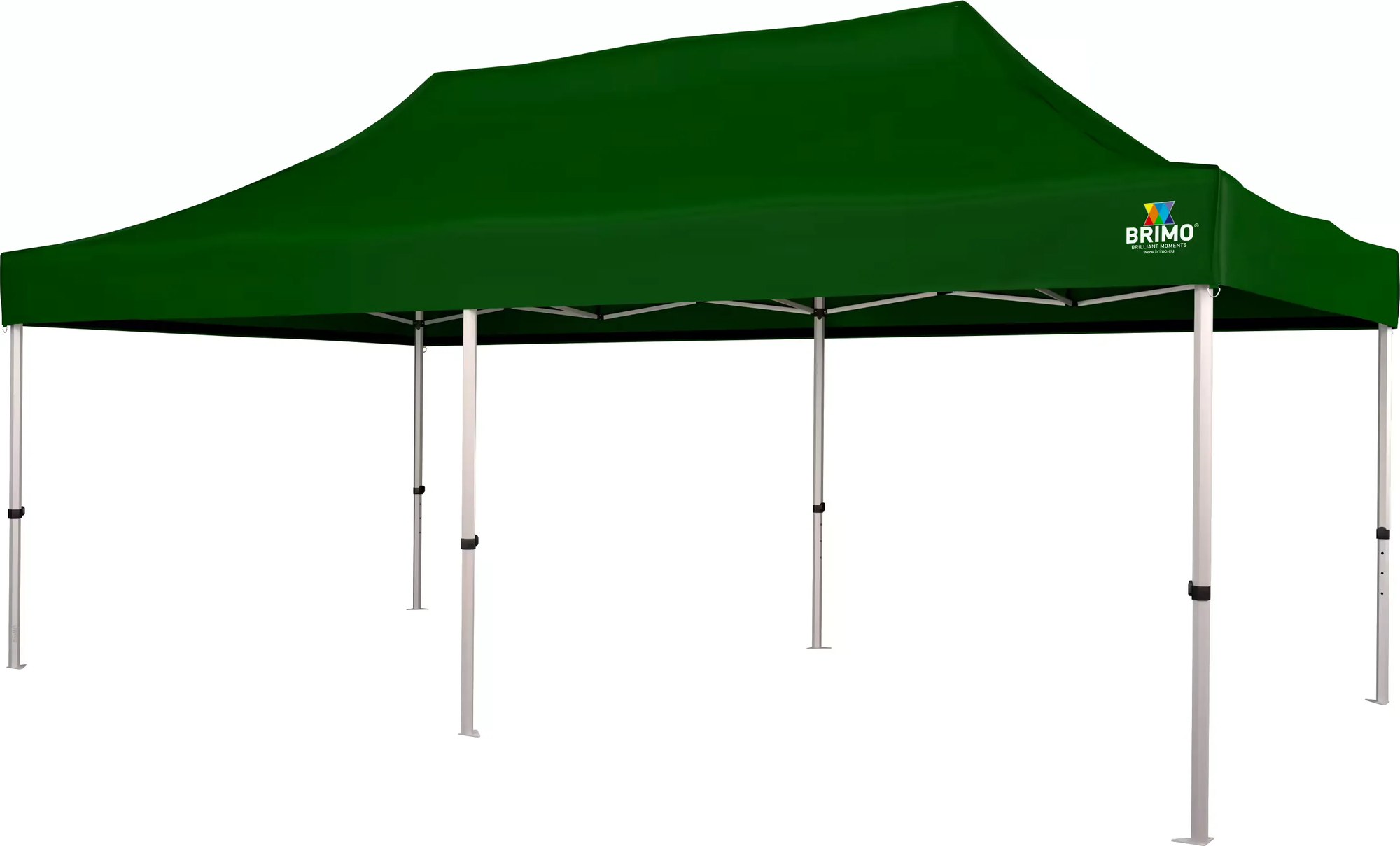 BRIMO Nožnicový Stan 3x6 m ALU bez Stien - Hliníkový Rám, Vodotesný - bez stien - Zelená 39