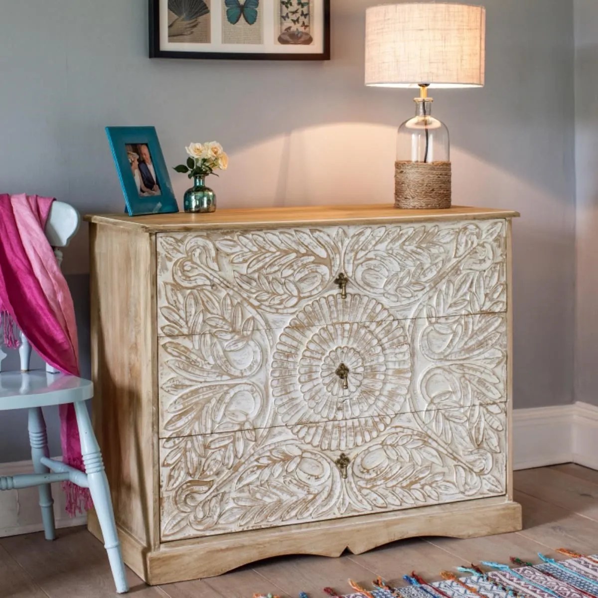 furniture-nabytek.cz - Komoda mango 90x90x45