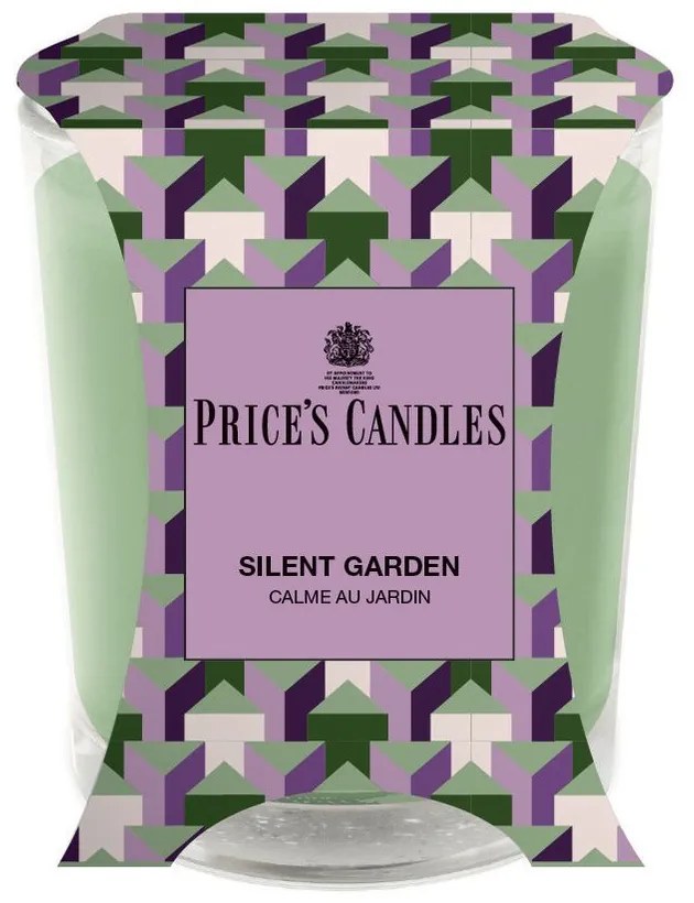 Price´s Price's vonná svíčka ve skle Silent Garden - hoření 45h