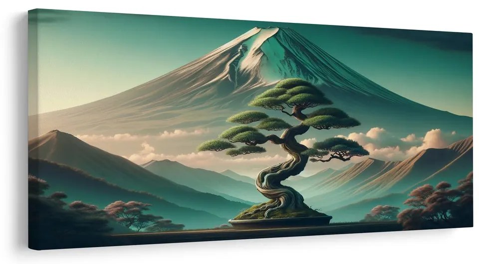 Obraz pokoj pod horou fudži