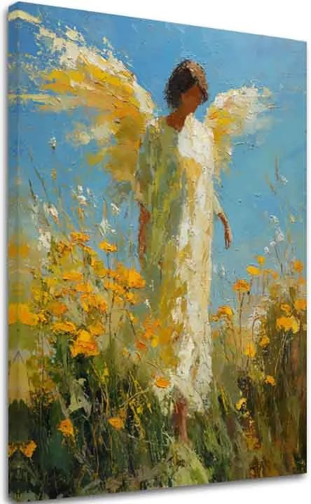 Obraz anjela Svetlo nádeje | 100% originál domaľovaný akrylom